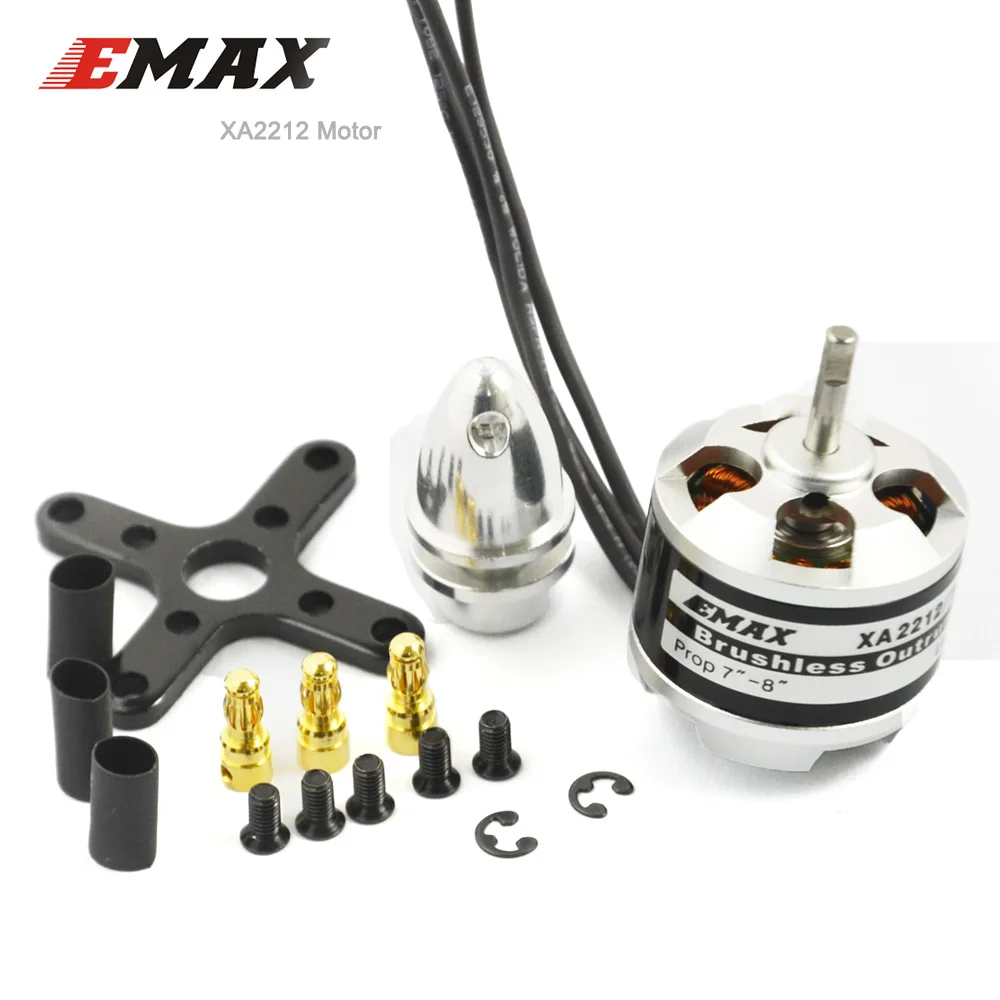 EMAX XA2212 бесщеточный Двигатель с Аксессуары 820KV 980KV 1400KV дополнительно для FPV-системы