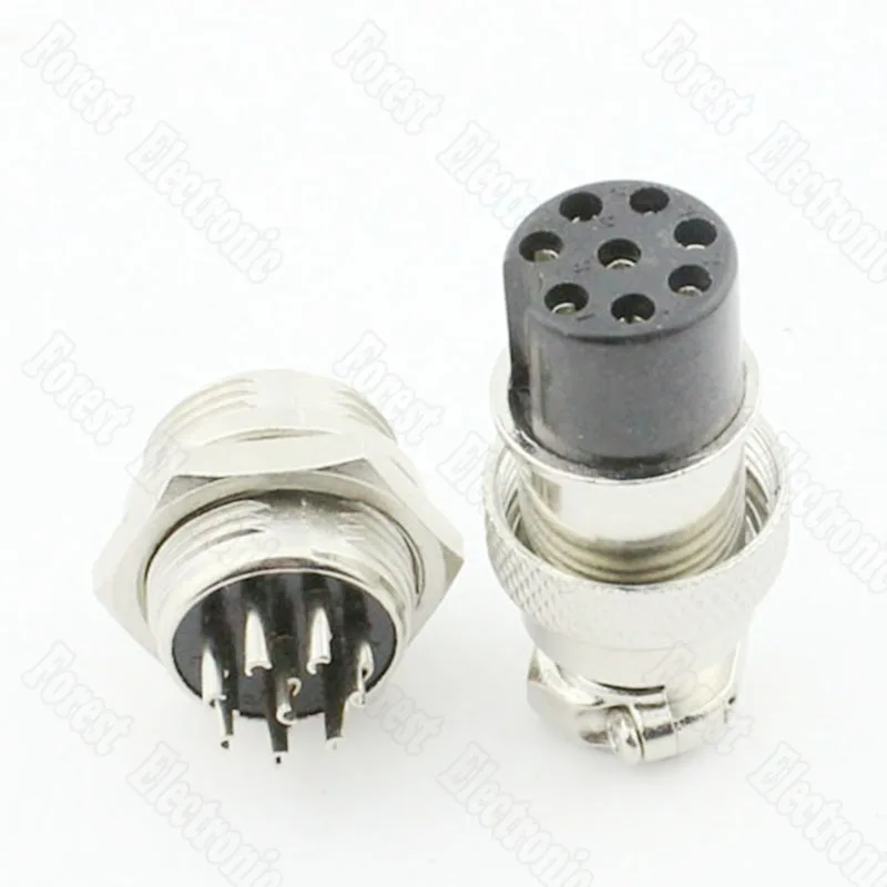 8 Pin Air Connector GX16-8P