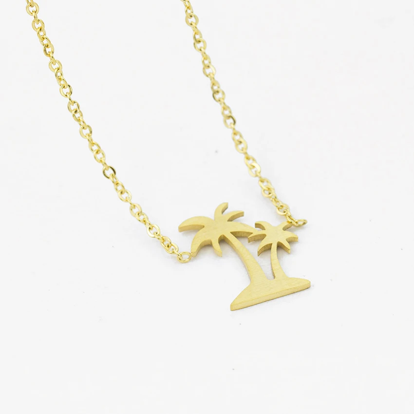 Оптовая продажа 10 шт. двойное ожерелье дерево для леди девушки модные ювелирные