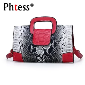 Luxury Handbags Women Bags Designer 2019 crossbody bags for women serpentine leather shoulder bag female Vintage Hand Bag sac