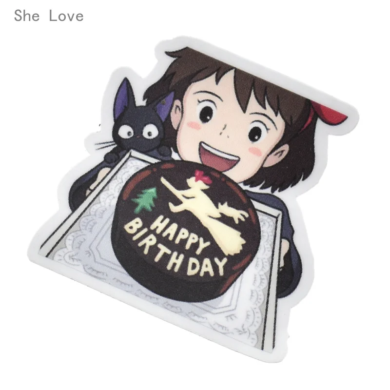 Милые самодельные Декоративные наклейки для скрапбукинга служба доставки Кики