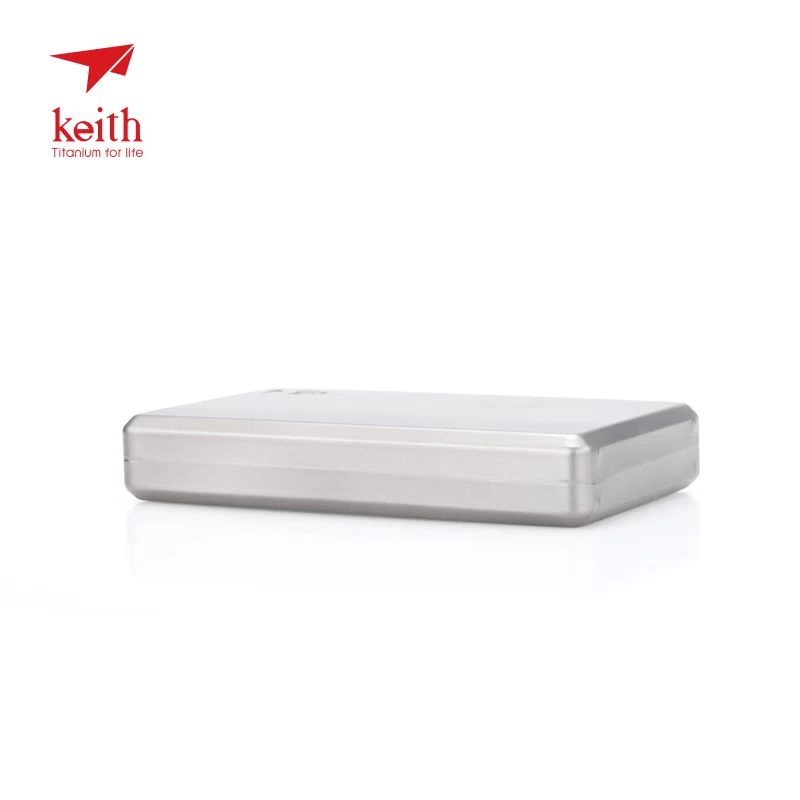 Фляжка из чистого титана Keith фляжка портативная для вина виски посуда напитков