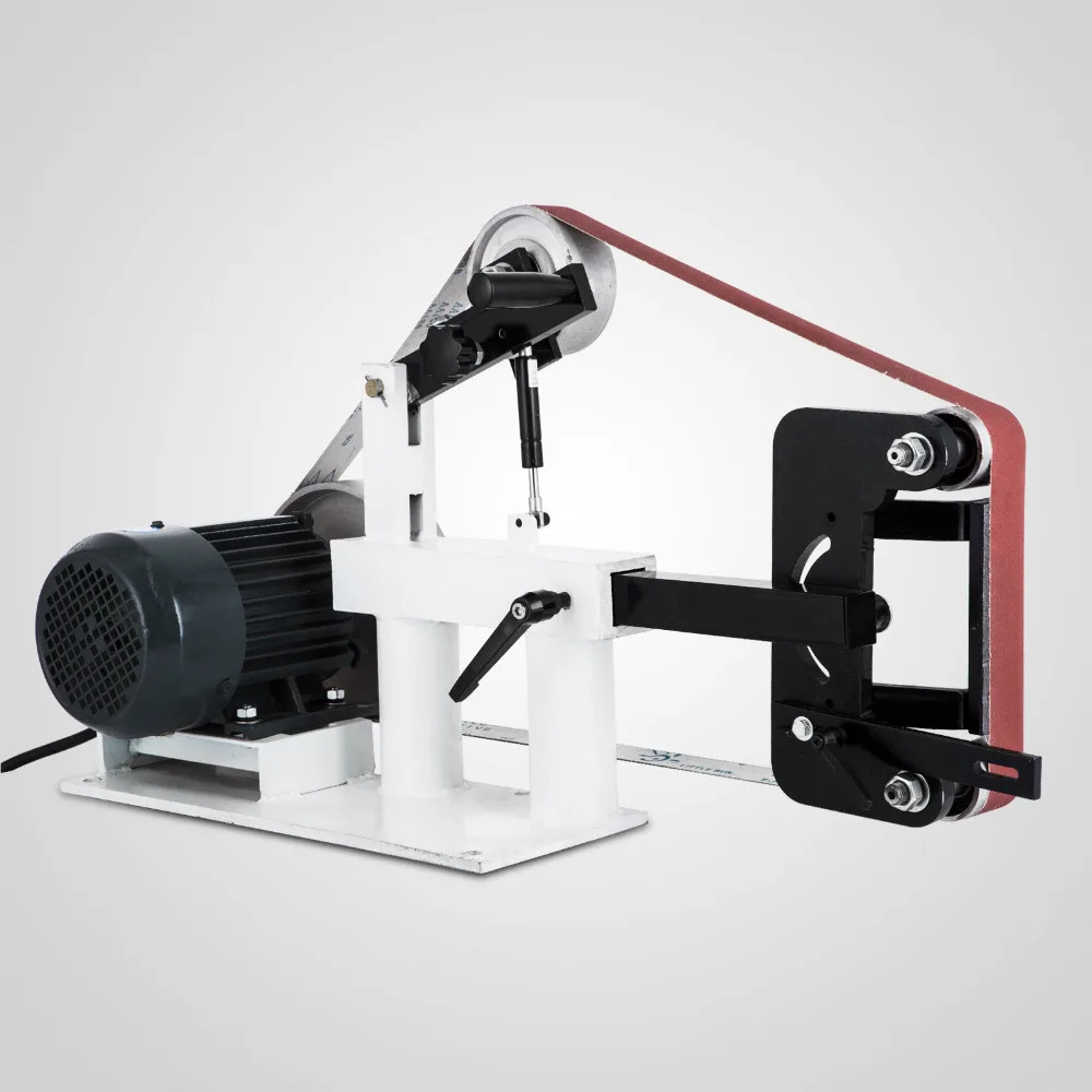 Ленточная шлифовальная машина 2x82 дюйма полный шасси с двигателем 2HP и комбо VFD |