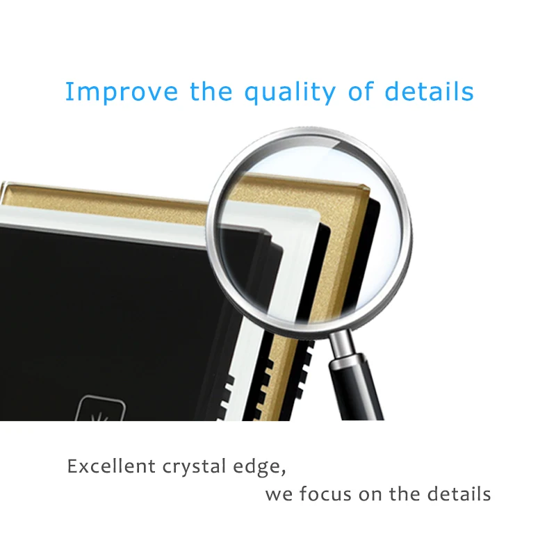 Умный дом Великобритания 1 банда Светодиодная панель регулировки яркости