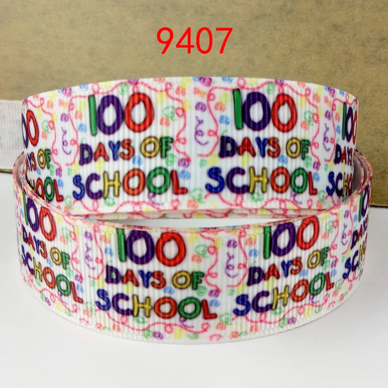 Бесплатная доставка 50 ярдов мультфильм печатных grosgrain ленты 11635 | Дом и сад