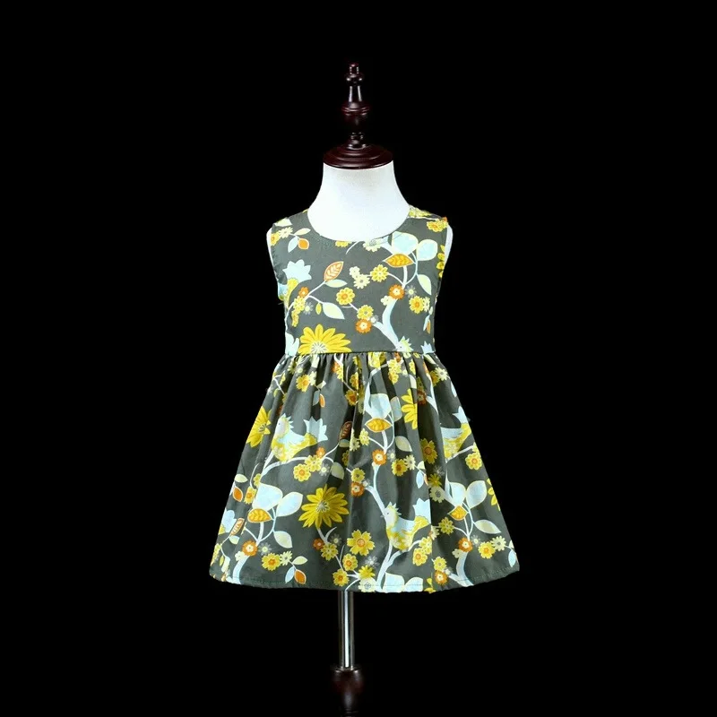 2018 Летние Стильные платья для мамы и дочки элегантная праздничная одежда