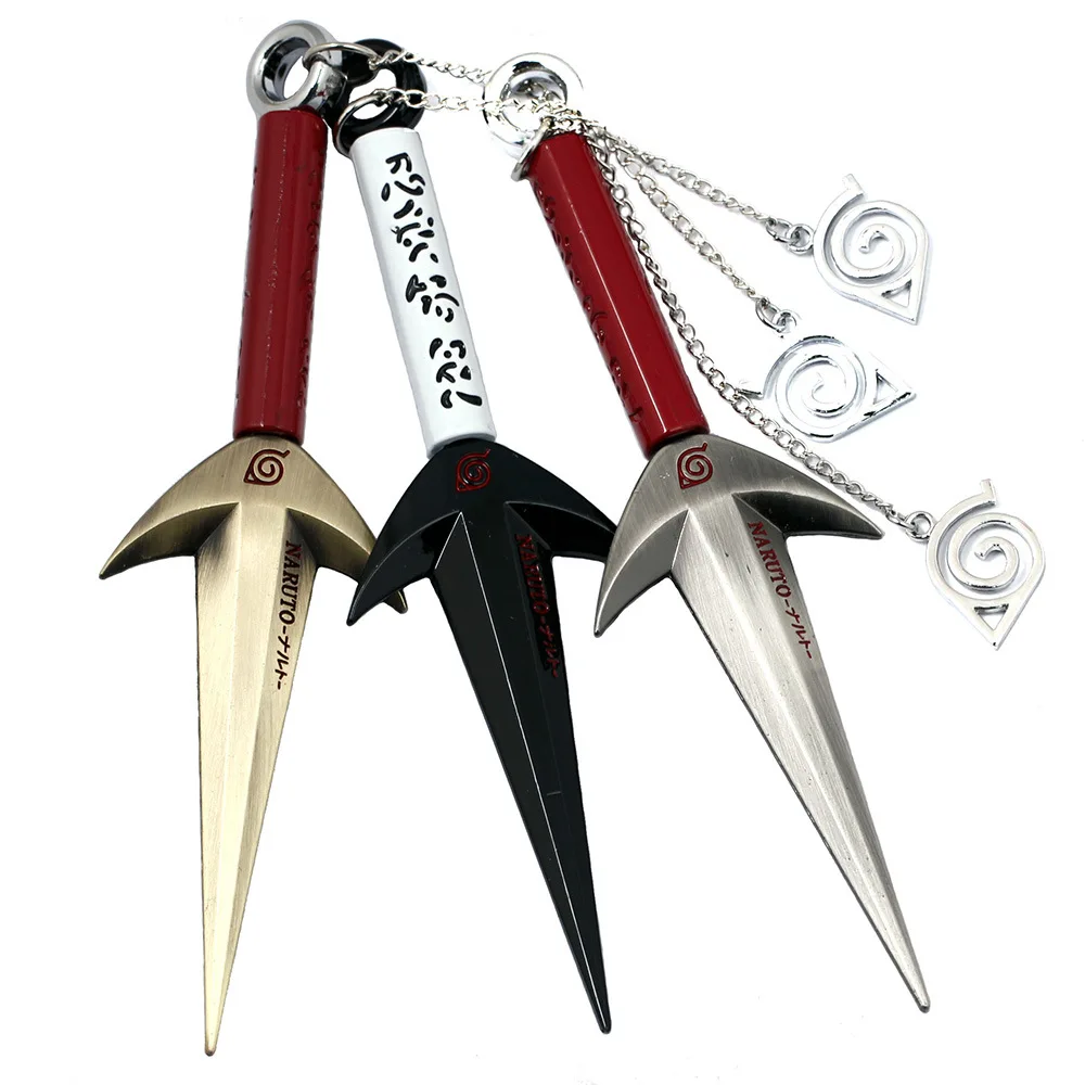 9 типов 17 см Большой размер Наруто Логотип миссис Асад нож модель оружия съемный с