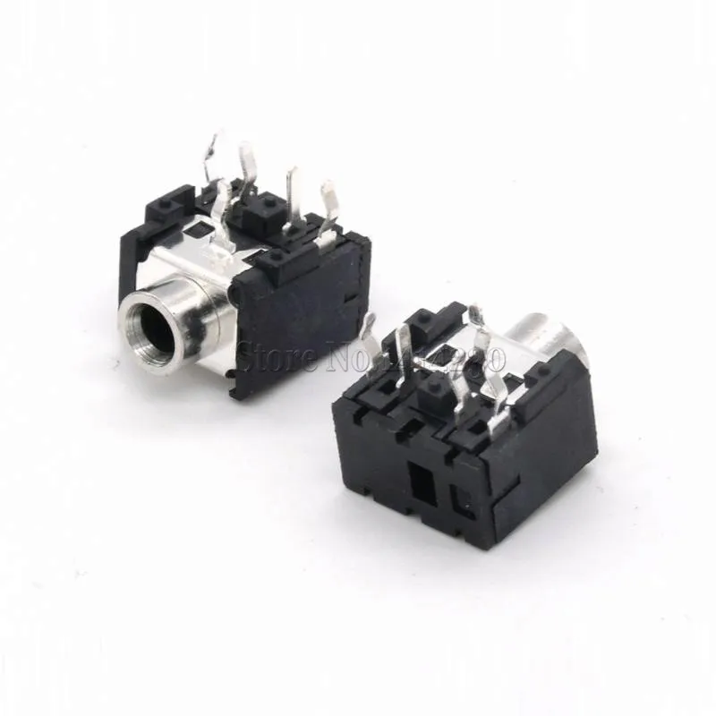 10 шт. разъем для наушников PJ306 3 5 мм Pin DIP стерео|jack audio connector|jack connector 3.5mmjack |