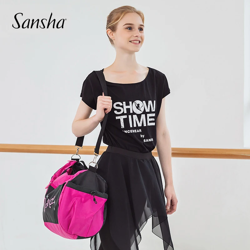 Sansha, для женщин и девушек, 30л, большие спортивные сумки с плечевыми лямками, нейлоновая Водонепроницаемая спортивная сумка для фитнеса, тренировок, танцев, KBAG2/KBAG22