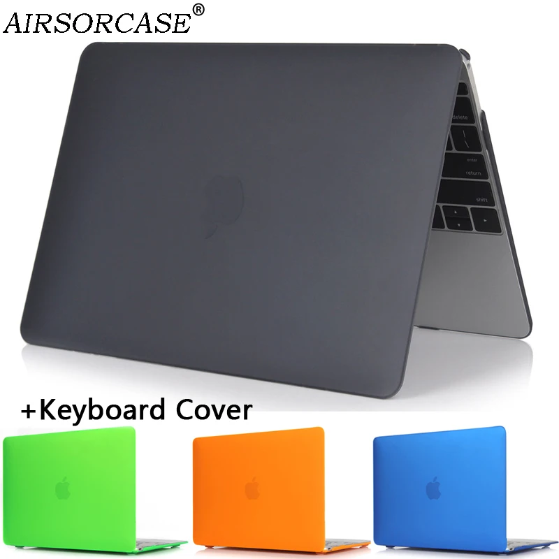 Матовый чехол для ноутбука Apple Macbook Air Pro Retina 11 12 13 15 New 3 4 дюйма с сенсорной панелью и