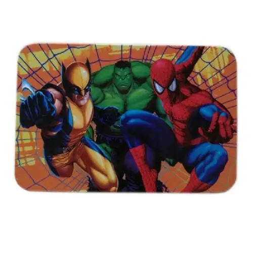 Spiderman-100pcs Монтессори деревянная настольная игра-головоломка штук с металлической коробкой 60/100/200 шт. Juguetes IQ образования детей 3 лет с принтом Бэтмена из мультфильма животное - Цвет: Spiderman-100pcs