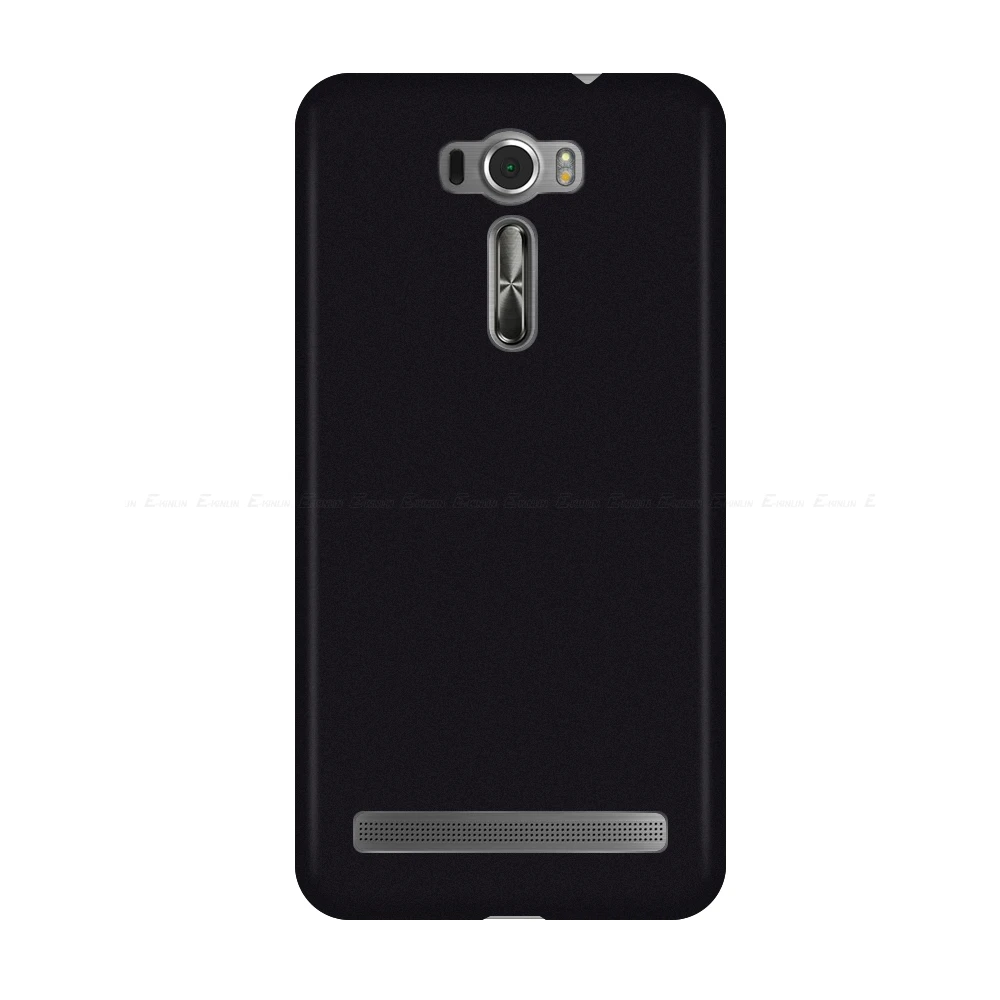 Черный Матовый Жесткий Пластиковый Чехол для телефона Asus ZenFone 2 Laser Deluxe ZE550ML ZE551ML ZE601KL ZE550KL ZE551KL ZE500KL матовая задняя крышка - Цвет: Черный