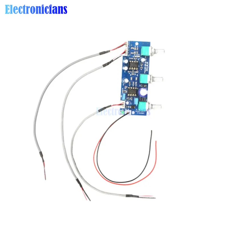 DC 12V 24V 22Hz 300Hz NE5532 Одиночная подача низкочастотная фильтрующая пластина сабвуфер 2
