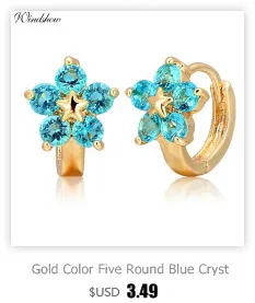6Colors Pear AAA CZ w/ White CZ Around Gold Color Teardrop Huggies Small Hoop Earrings for Women Jewelry boucle d'oreille
