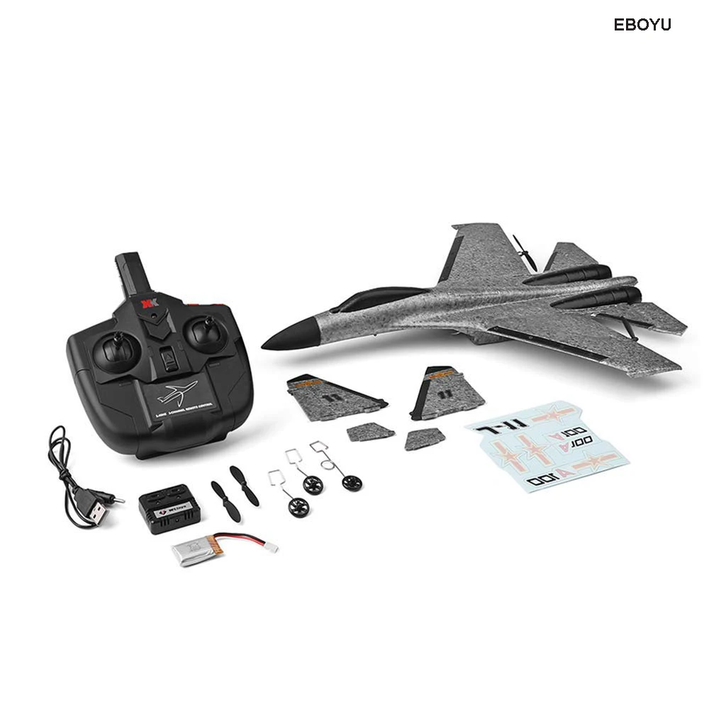 WLtoys XK A100 2 4G 340 мм 3CH RC самолет с неподвижным крылом летательный аппарат уличные