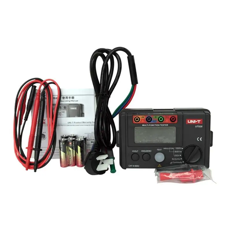 UNI T UT526 Многофункциональный цифровой электрический счетчик электрическая