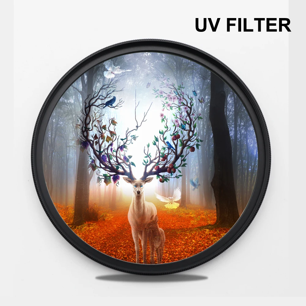 Kenko UV фильтр 49 мм 52 55 58 62 67 72 77 82 Оптовая Продажа с фабрики Цена для Canon Nikon sony