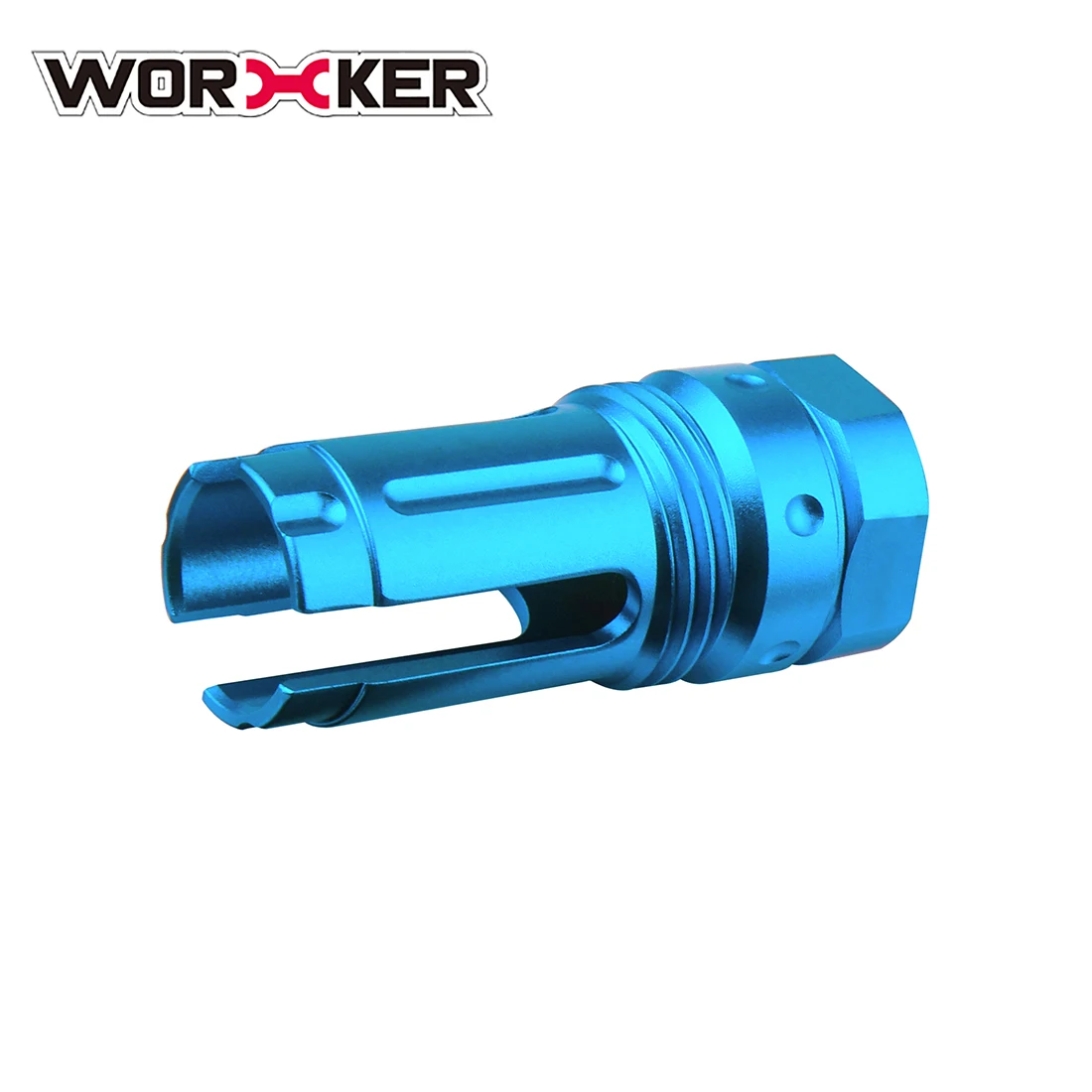 Worker Trident Barrel декоративная крышка с резьбой для LH Vector Gen.2/JM GEN.8/9 с 19 мм Внутренний Зуб Передняя Труба декоратор