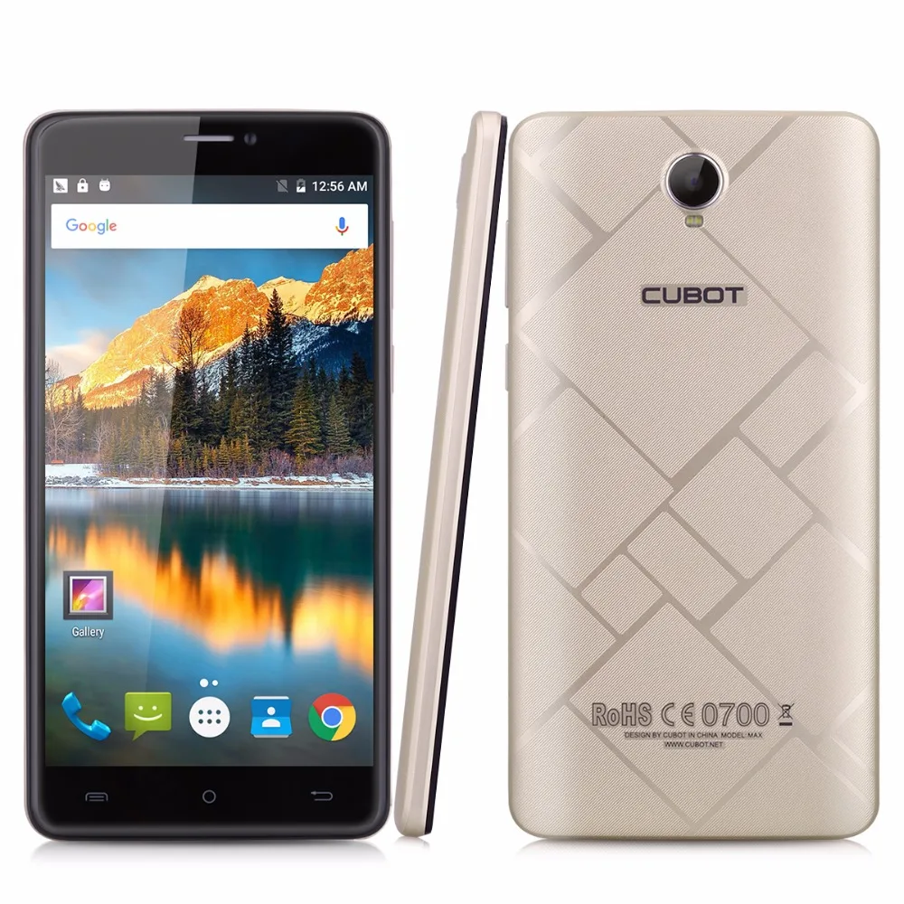 Макс 6.0 Дюймов 4100 мАч Смартфон Cubot 3 ГБ RAM 32 ROM Сотовый телефон Android 4 Г LTE