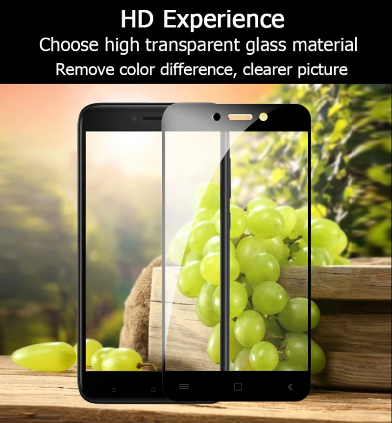 Закаленное стекло для Xiaomi Redmi 4X 4A Note 5A 5 Plus Note5A защита экрана закаленное Полное