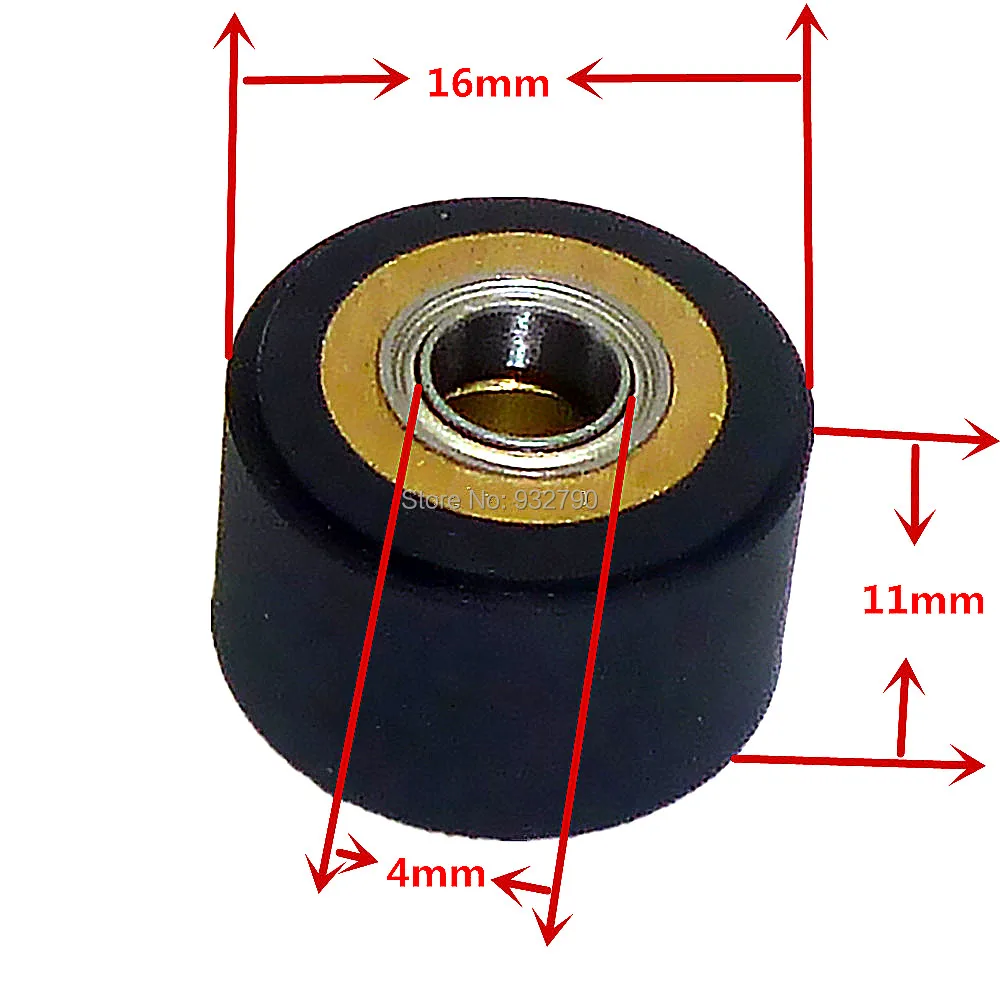 

1/2/3/4/5/6pcs 4x11x16mm Pinch Roller Wheel for Roland Vinyl Cutting Plotter Vinyl Cutter Bearing Engraving Machine Printer Part