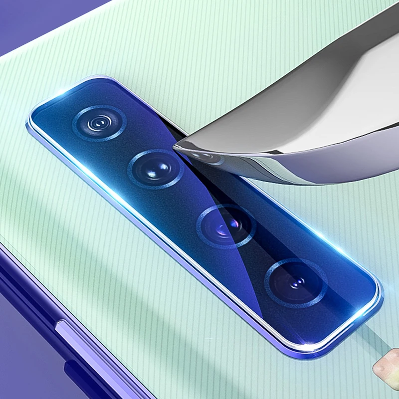 2 шт. пленка для Samsung Galaxy A9 2018 камера из закаленного стекла Защитная объектива