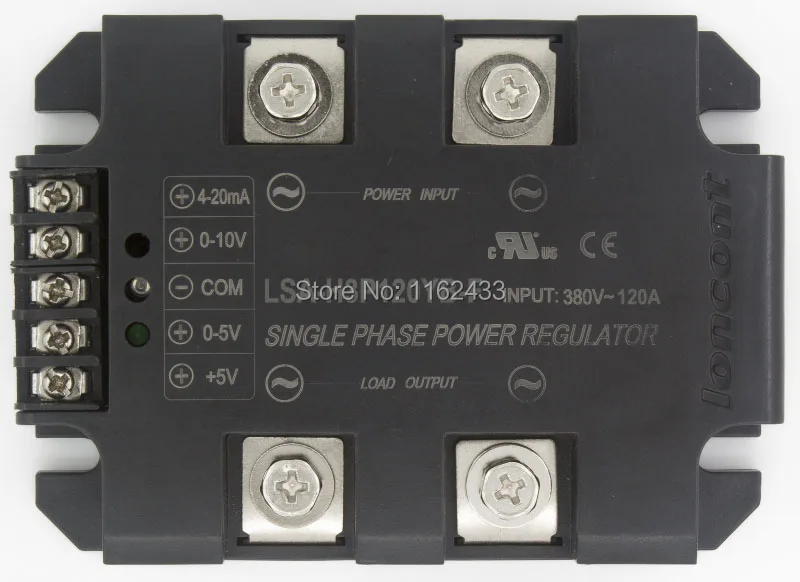 Регулятор напряжения/регулятор мощности однофазный LSA-H3P120YB-F А 380 В переменного