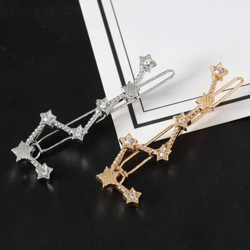 Креативные Биг Диппер в форме одного слова Бобби шпильки для женщин девушек