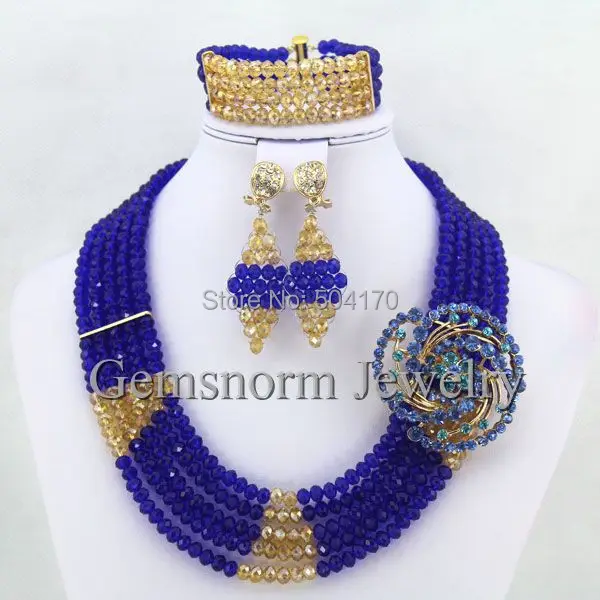 Модные женские украшения Набор Свадебные ожерелье комплект ювелирных изделий