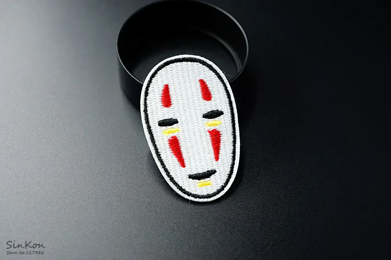 No Face Man размер: 3,3x5,2 см Железный патч вышитая аппликация швейная одежда наклейки одежда аксессуары значки