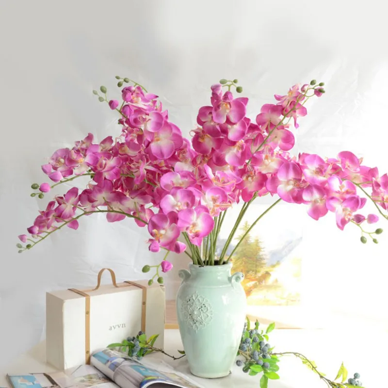 Аксессуары для украшения дома 1 голова романтическая бабочка цветок Орхидея