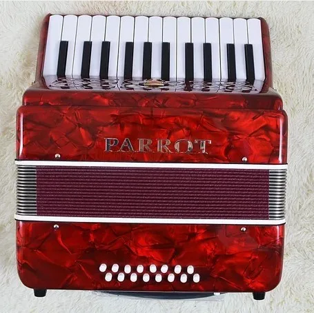 Музыкальные инструменты Sanfona распродажа диатонические Accordeon Parrot Новые 16 басов 16b