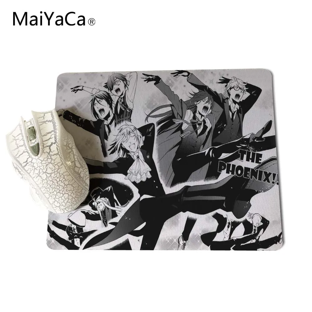 Maiyaca, японское аниме Черный Дворецкий Kuroshitsuji компьютерный игровой коврик для мыши геймер игровые коврики скорость/Управление версия коврик для мыши - Цвет: 20x25cm