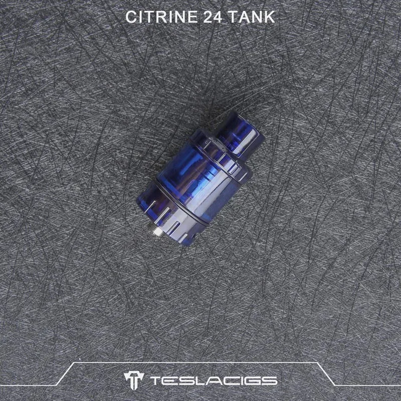 Оригинальный Tesla Citrine 24 бак 4 мл мм Диаметр Teslacigs распылитель и регулируемый