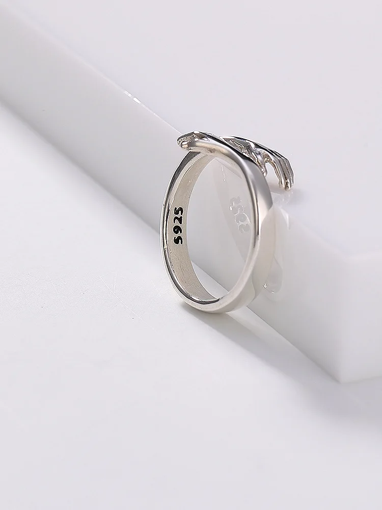 KJJEAXCMY boutique jewelryar Серебро S925 пробы Корейская версия простоты творчество мода