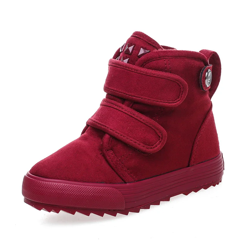 Children Shoes Winter Kids Snow Boots Keep Warm Thicken Plush Boy High Ankle Brand Boot Girls |