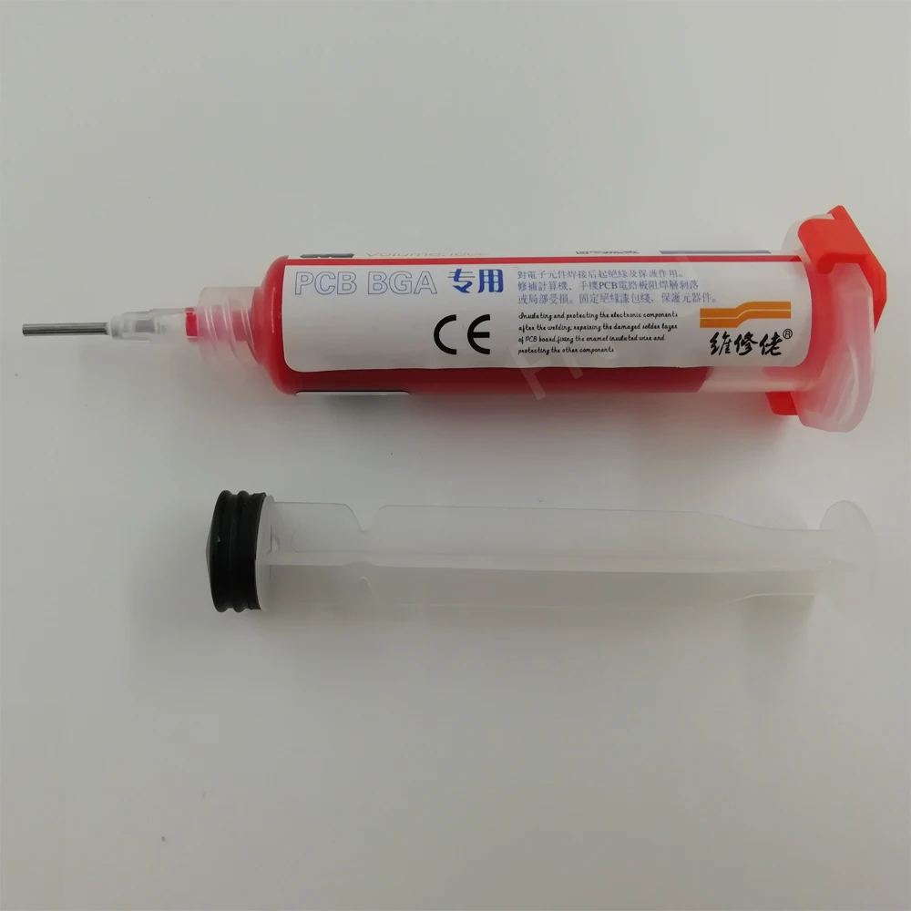 Красная УФ паяльная маска Mechanic YM56 10cc BGA PCB краска предотвращает коррозионную