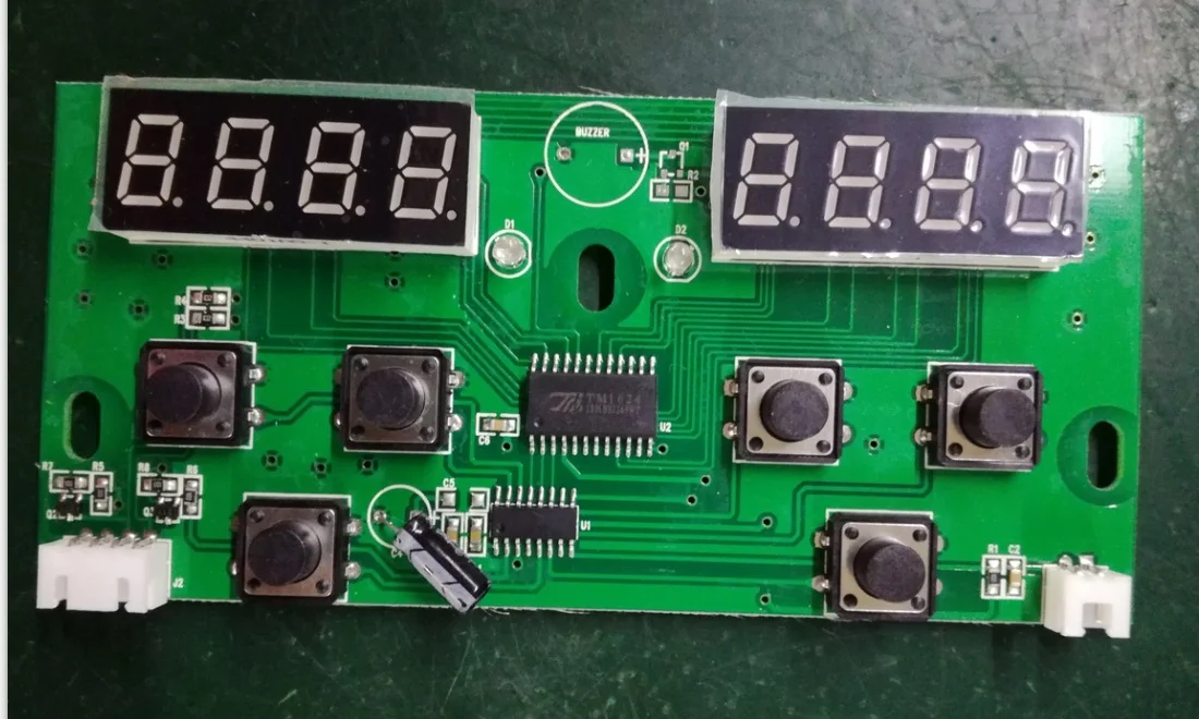 Генератор осциллятора материнской платы с цифровым дисплеем для