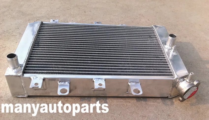Радиатор подходит для YAMAHA ATV QUAD GRIZZLY YFM700 2007 2013 2008 алюминиевый радиатор|radiator