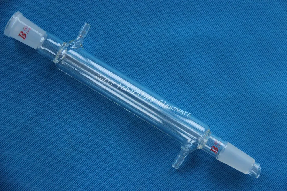 

200mm Liebig Condenser Column, Distillation Column, Joint 24/40, 10mm hose connection (borosilicate glassware)