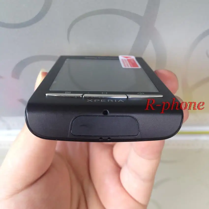 Мобильный телефон Sony Ericsson Xperia X8 E15i, разблокированный 3," сенсорный экран, Восстановленный мобильный телефон