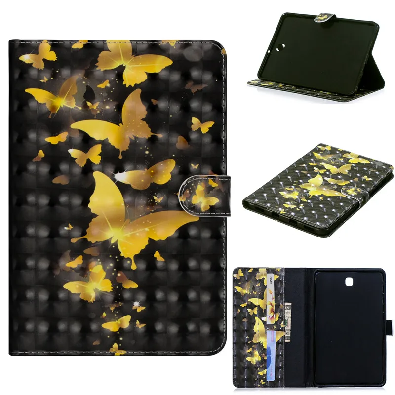 Новый чехол кошелек для Samsung Galaxy Tab S2 8 0 дюйма T710 T713 T715 T719 защита планшетов из ТПУ и