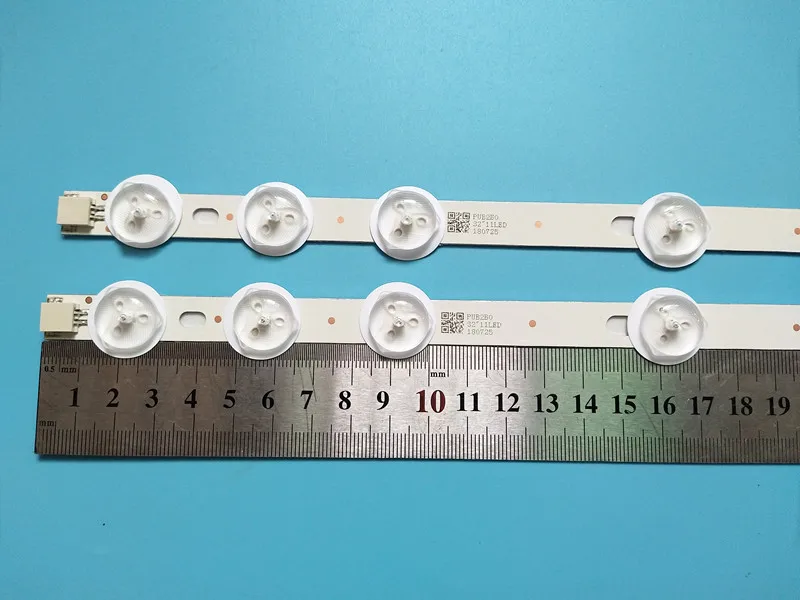 Новинка 5 комплектов = 10 шт. 11 светодиодный 574 мм светодиодная лента для подсветки