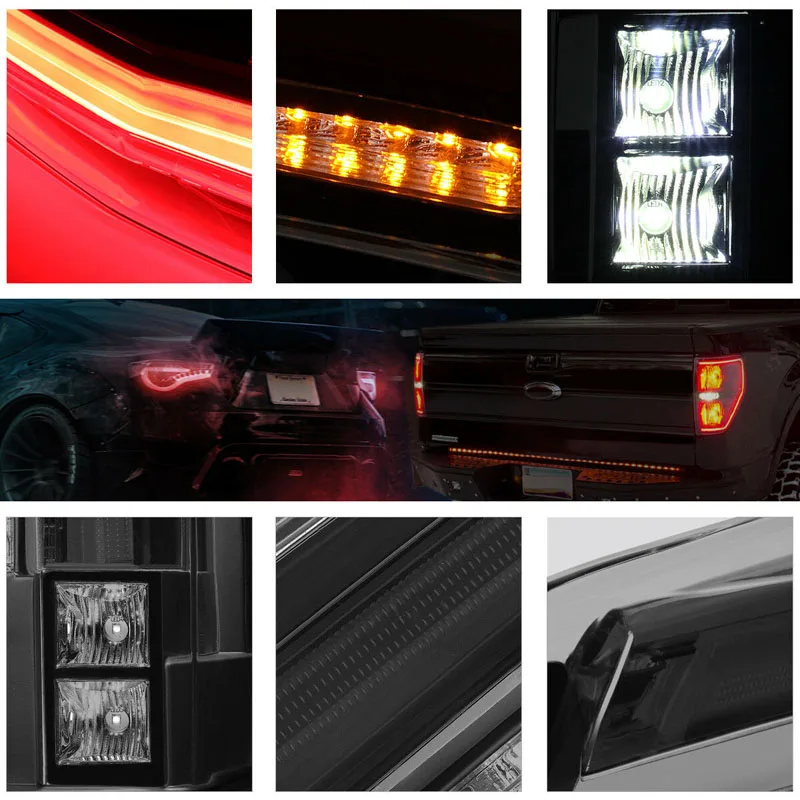 2 шт. светодиодный задние фонари подходит для Chevy Chevrolet Tahoe GMC Yukon 2007 2008 2009 2010 2011 2012 2013 задний фонарь B