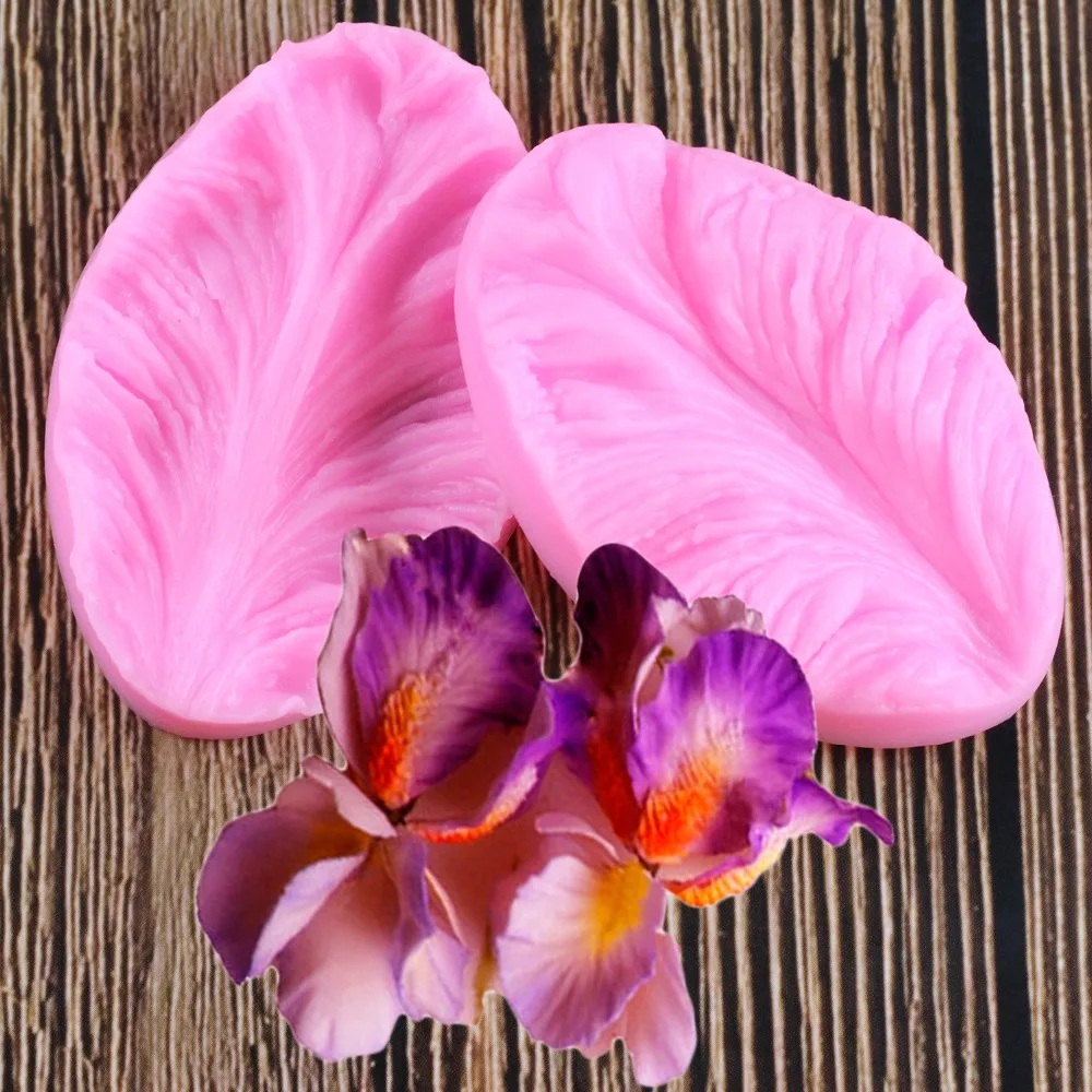 Силиконовая форма для помадки 3D цветок приготовления пищи свадебное украшение