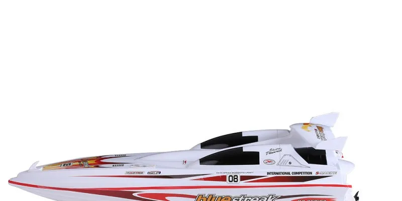 Большая высокоскоростная игрушечная лодка DH-7008 72 см 1800 мА/ч батарея электрический гоночный пульт дистанционного управления скоростная лодка судовая морская модель игрушка для серфинга
