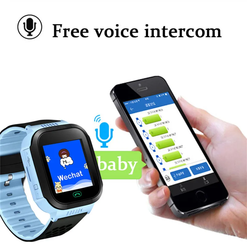 

LIGE Children Smart Watch Connection APP Can Locate SOS Security Call Children Camera Smart Watch With Flashlight Real Kid watch