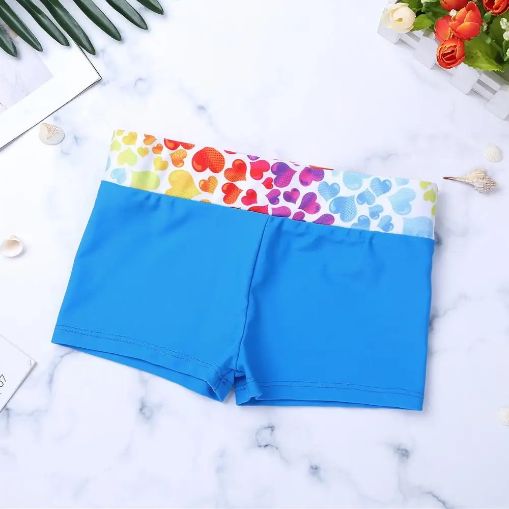 Танкини купальник для детей гимнастический девочек укороченный топ с низ