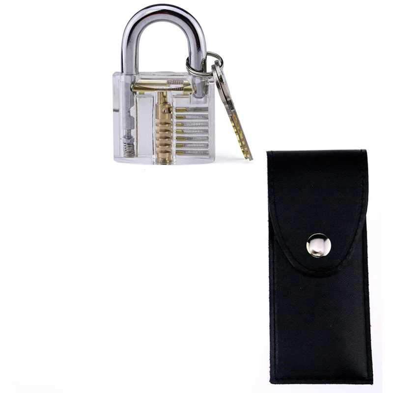 Набор слесарных инструментов из нержавеющей стали комплект 12 прозрачных замков