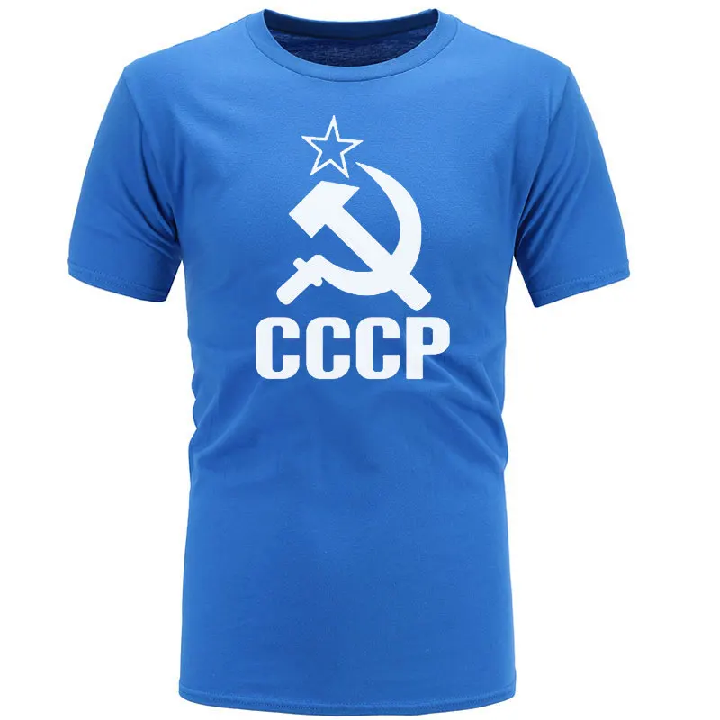BAIJOE CCCP мужские футболки, мужские футболки с коротким рукавом, футболки из хлопка с круглым вырезом